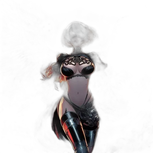 mask, creature, dress, animal, concept art, comic book art, fantasy art, 3d render transparent PNG cut-out