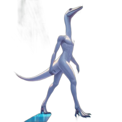 dragon, creature, staff, animal, concept art, 3d render, fantasy art, vaporwave transparent PNG cut-out