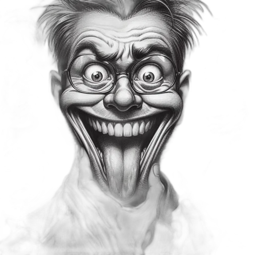 face, mask, creature, comic book art, pencil sketch, concept art, cartoon, expressive transparent PNG cut-out