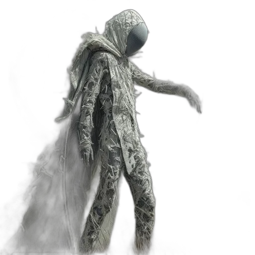 creature, mask, jacket, robot, concept art, fantasy art, 3d render, comic book art transparent PNG cut-out