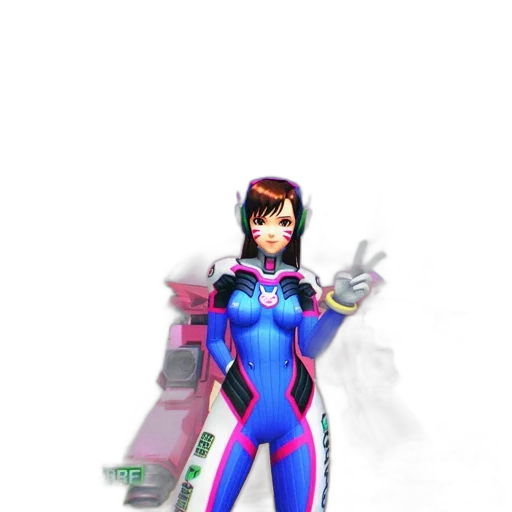 robot, weapon, staff, 3d render, concept art, vaporwave, pixel art, outer space transparent PNG cut-out
