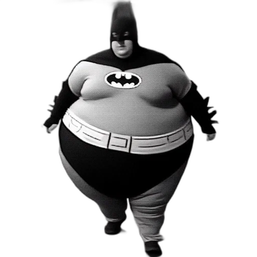 animal, comic book art, concept art, individual, costumed, batman, exaggerated, physical transparent PNG cut-out