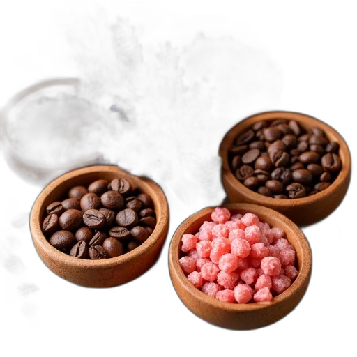 food, 3d render, photorealistic, second, image, shows, variety, ingredients transparent PNG cut-out