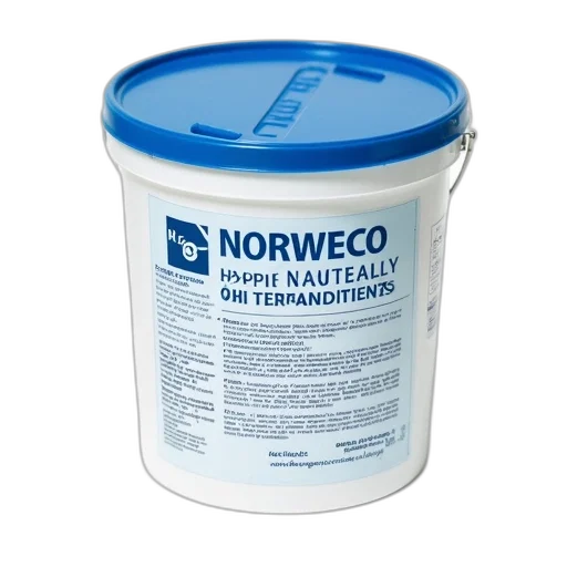 white, container, blue, lid, labeled, norweco, crystal, triturations transparent PNG cut-out