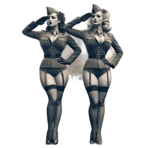 dress, concept art, comic book art, pencil sketch, cartoon, two, women, world transparent PNG cut-out
