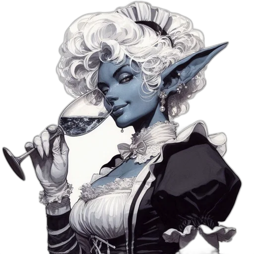 staff, face, fantasy art, concept art, comic book art, pixel art, blue, monochrome transparent PNG cut-out