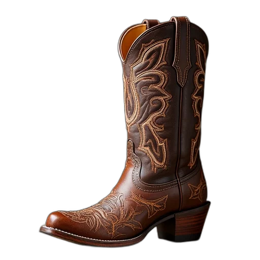 shoes, aria, boot, boots, cowgirl, cowboy transparent PNG cut-out