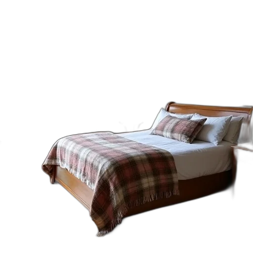 furniture, crown, 3d render, photorealistic, concept art, earth tones, cozy, bedroom transparent PNG cut-out