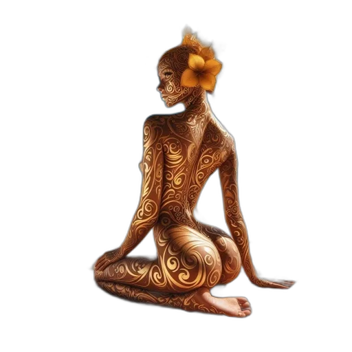 staff, jewelry, crown, mask, fantasy art, concept art, photorealistic, oil painting transparent PNG cut-out