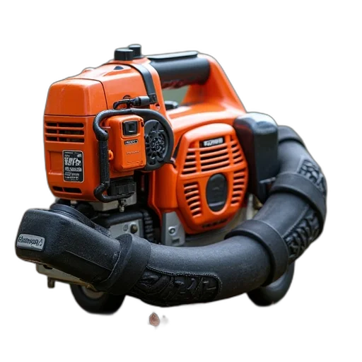 robot, 3d render, husqvarna, blower, large, backpack, handle transparent PNG cut-out