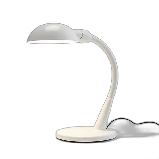 furniture, staff, jewelry, 3d render, sleek, modern, white, desk transparent PNG cut-out