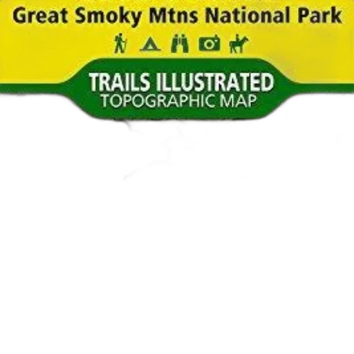 colorful, map, great, smoky, mtns, national, park, various transparent PNG cut-out