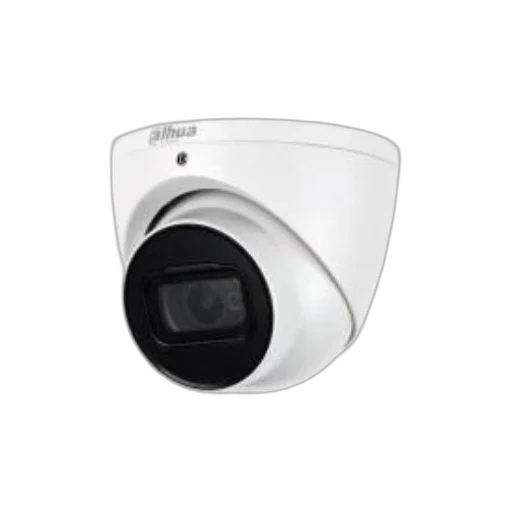 robot, 3d render, white, dahua, security, camera, black, lens transparent PNG cut-out