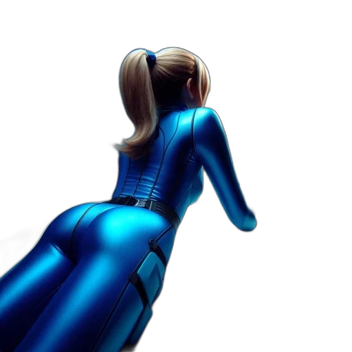robot, hair, dress, weapon, 3d render, concept art, comic book art, photorealistic transparent PNG cut-out