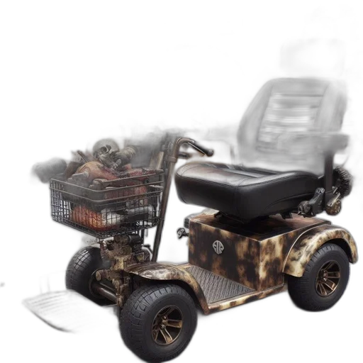 car, robot, furniture, weapon, 3d render, concept art, photorealistic, fantasy art transparent PNG cut-out
