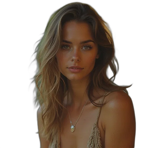 jewelry, face, dress, hair transparent PNG cut-out
