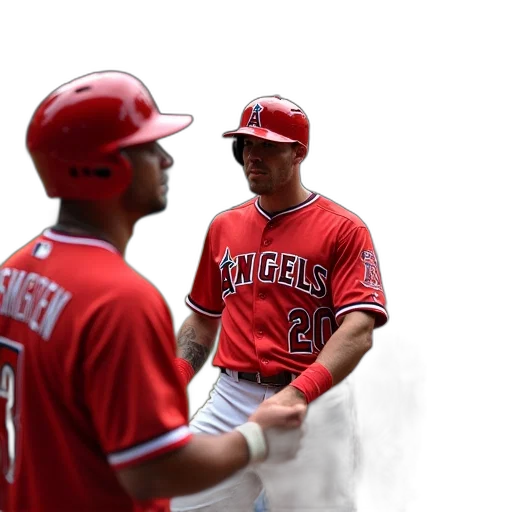 oakland, angels, their, coaches, dugout transparent PNG cut-out
