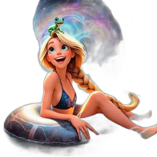 crown, fantasy art, concept art, cartoon, comic book art, outer space, underwater, snow transparent PNG cut-out