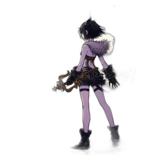 weapon, staff, mask, dress, concept art, fantasy art, pixel art, watercolor transparent PNG cut-out