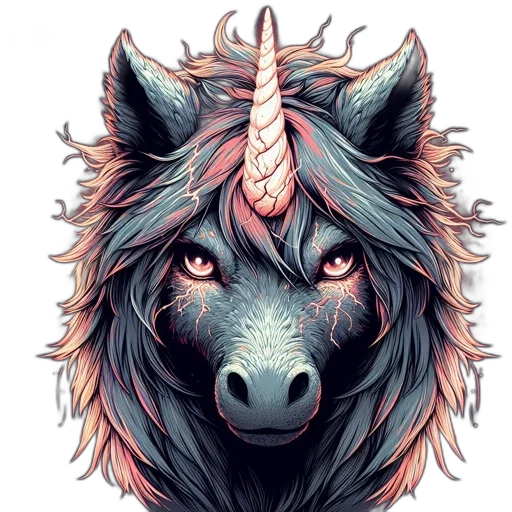 dragon, creature, animal, face transparent PNG cut-out