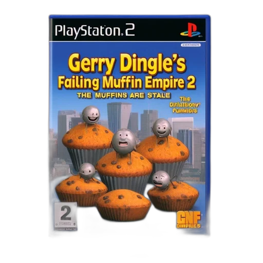 playstation, game, cover, gerry, dingle, failing, muffin, empire transparent PNG cut-out