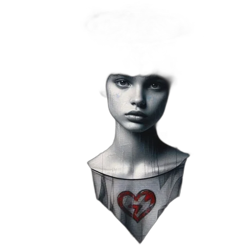 robot, face, jewelry, mask, concept art, fantasy art, comic book art, photorealistic transparent PNG cut-out