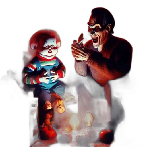 concept art, 3d render, pixel art, comic book art, fire, neon lights, dimly, lit transparent PNG cut-out