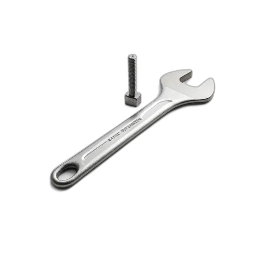 staff, weapon, jewelry, sword, silver, wrench, lies, white transparent PNG cut-out
