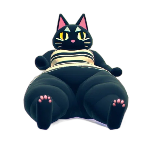 creature, animal, concept art, 3d render, pixel art, watercolor, animated, black transparent PNG cut-out