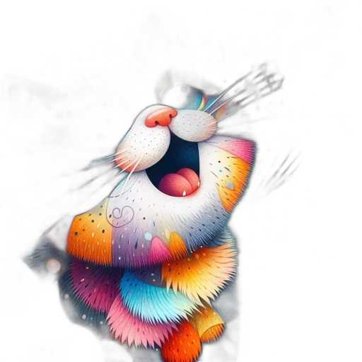 flower, dress, dragon, creature, watercolor, 3d render, concept art, photorealistic transparent PNG cut-out