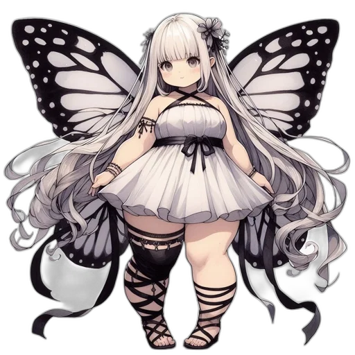 dress, creature, animal, robot, concept art, pixel art, fantasy art, anime transparent PNG cut-out