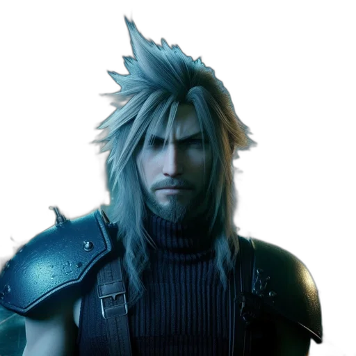 hair, dragon, face, jacket, concept art, 3d render, fantasy art, photorealistic transparent PNG cut-out
