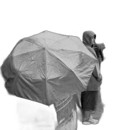 umbrella, jacket, staff, mask transparent PNG cut-out