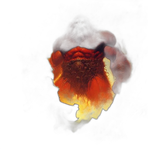 dragon, crown, mask, hair, concept art, photorealistic, 3d render, fantasy art transparent PNG cut-out