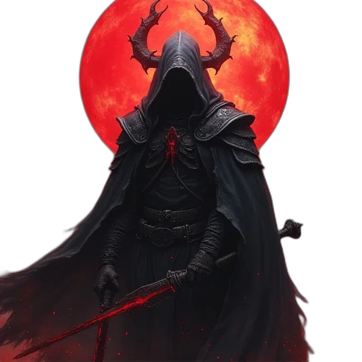 sword, staff, mask, dragon transparent PNG cut-out
