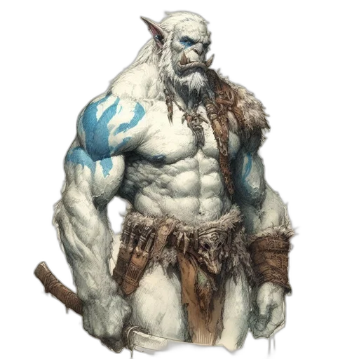 staff, sword, fantasy art, concept art, comic book art, pixel art, blue, muscular transparent PNG cut-out