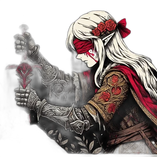 weapon, mask, sword, dragon, concept art, fantasy art, photorealistic, anime transparent PNG cut-out