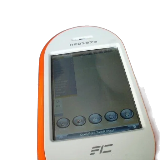 staff, white, orange, device transparent PNG cut-out