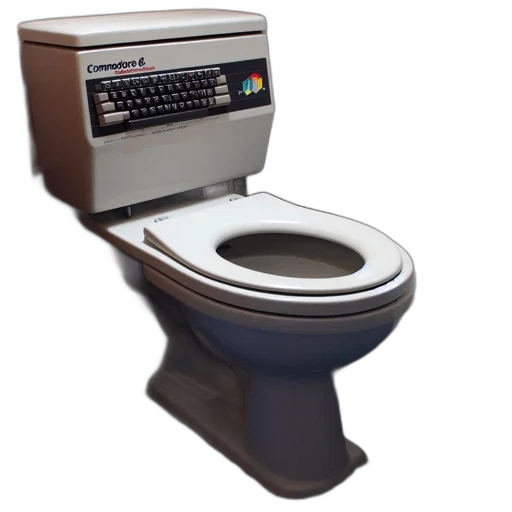 furniture, robot, weapon, 3d render, bathroom, features, unique, toilet transparent PNG cut-out