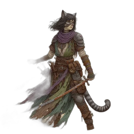 staff, sword, dragon, fantasy art, concept art, pixel art, comic book art, dark transparent PNG cut-out