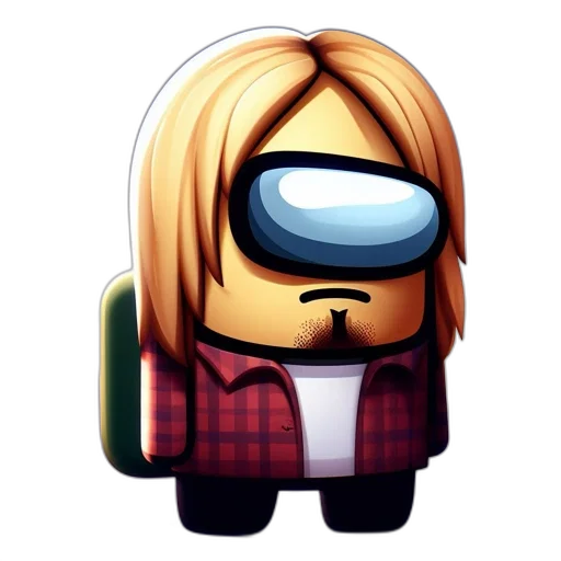 jacket, face, robot, pixel art, cartoon, concept art, comic book art, animated transparent PNG cut-out