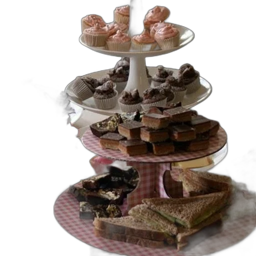 food, crown, furniture, 3d render, photorealistic, table, variety, desserts transparent PNG cut-out