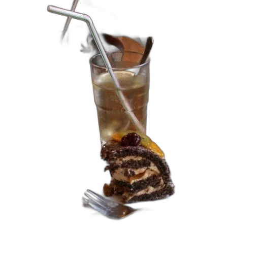 food, staff, bottle, crown, slice, cake, white, plate transparent PNG cut-out