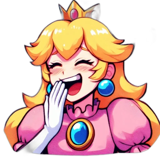 crown, face, staff, pixel art, anime, concept art, cartoon, animated transparent PNG cut-out