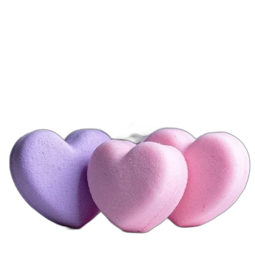 jewelry, 3d render, pastel, three transparent PNG cut-out