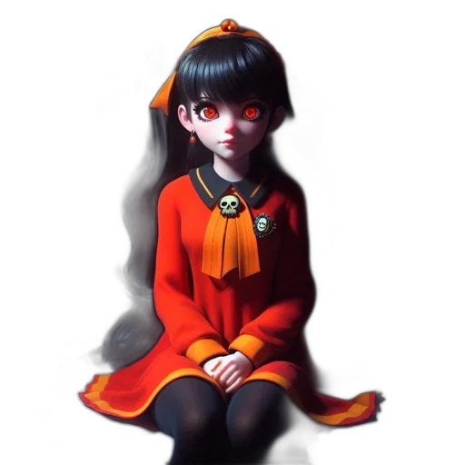 dress, face, robot, staff, oil painting, concept art, pixel art, anime transparent PNG cut-out