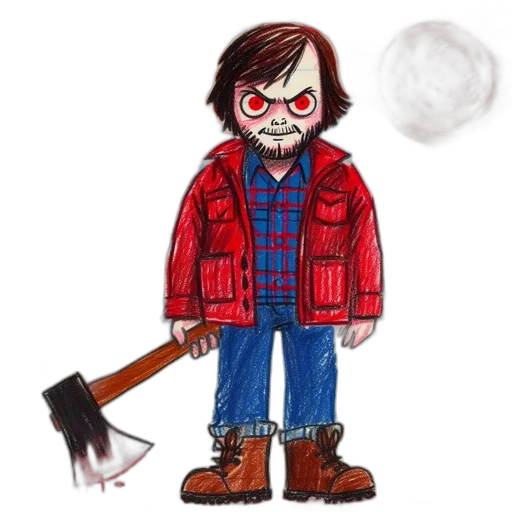 jacket, staff, concept art, comic book art, pixel art, cartoon, bearded, man transparent PNG cut-out