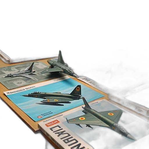 weapon, concept art, 3d render, photorealistic, watercolor, collection, model, airplane transparent PNG cut-out