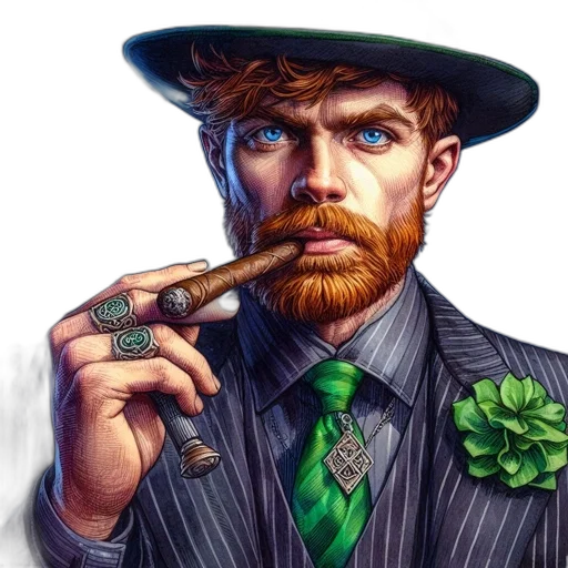 staff, face, hat, fantasy art, comic book art, photorealistic, concept art, green transparent PNG cut-out