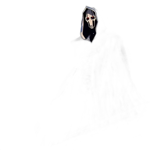 mask, creature, dress, face, concept art, fantasy art, pixel art, photorealistic transparent PNG cut-out